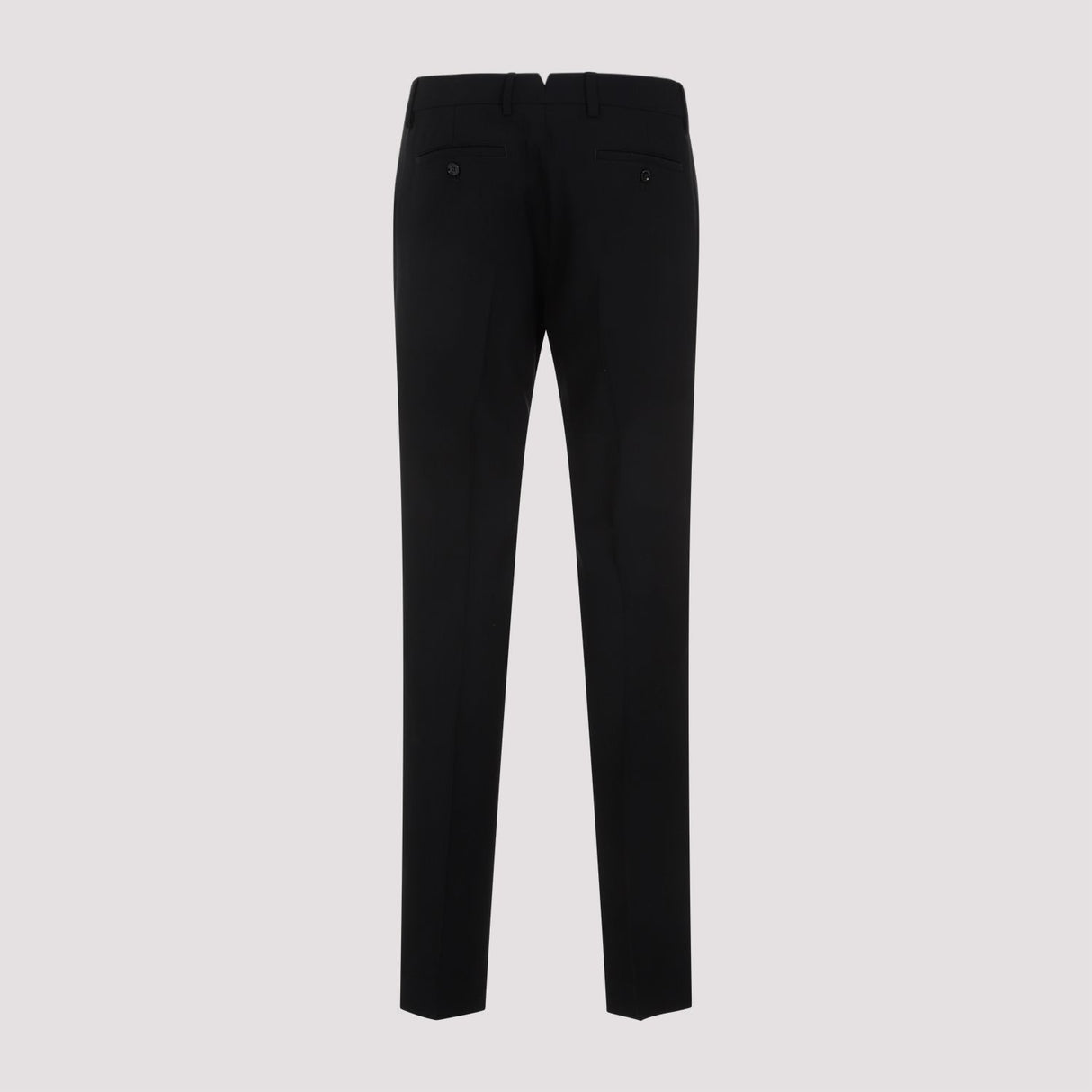 AMI PARIS Mens Tapered Trousers in Black for SS24