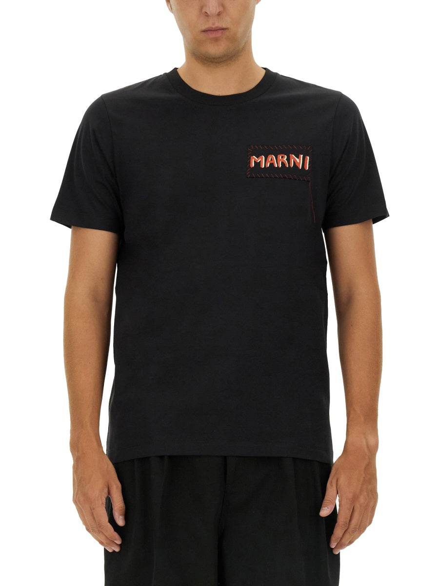 MARNI Classic Logo T-Shirt - Size 50