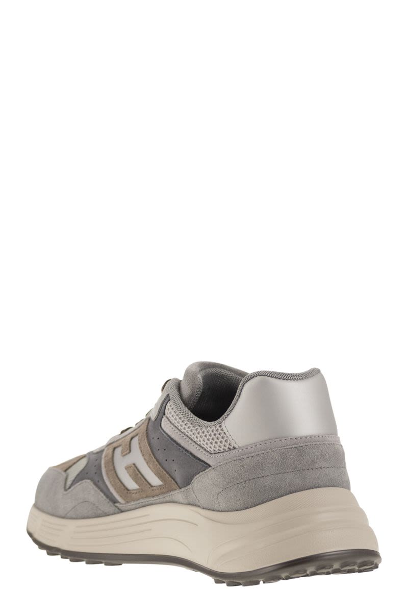 HOGAN Hyperlight Ultraflex Suede Sneakers