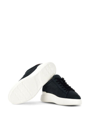 HOGAN Urban Charcoal Leather Sneakers