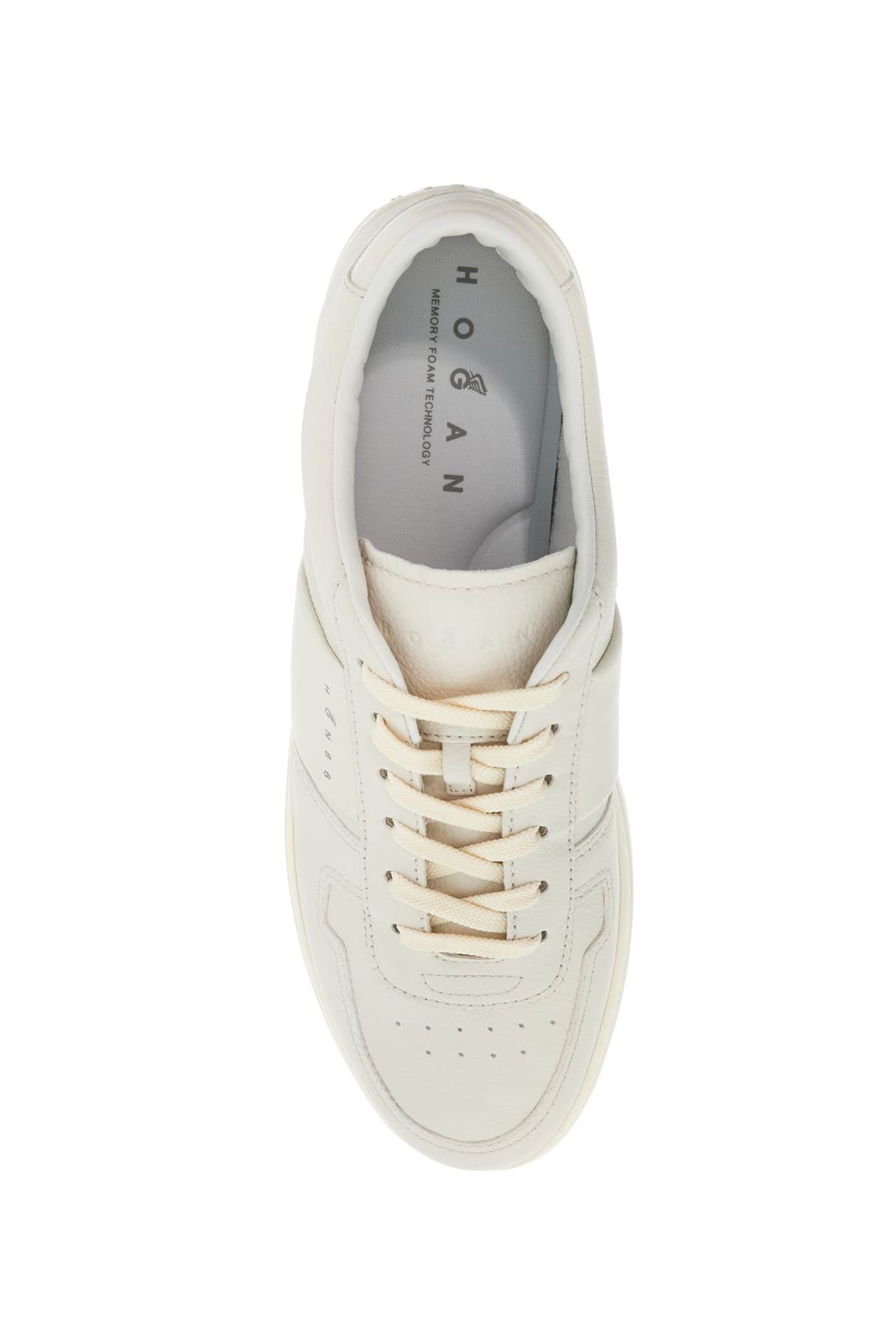 HOGAN Smooth and Suede Leather H-TV Sneaker - Men