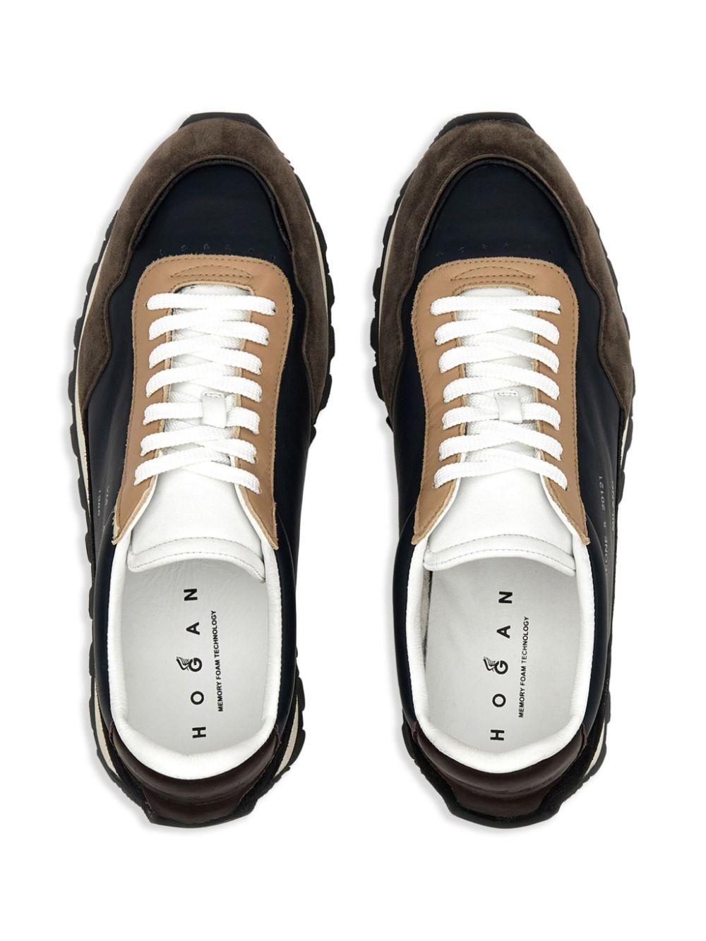 HOGAN Multicolour Leather Sneakers for Men - FW24 Collection