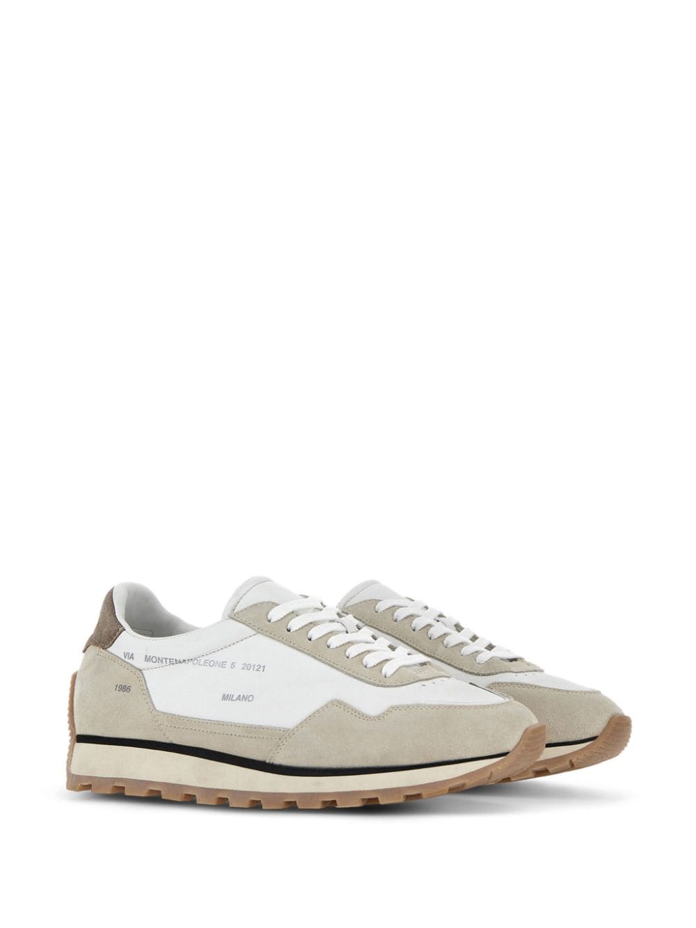 HOGAN Autumn Luxe Leather and Suede Sneakers