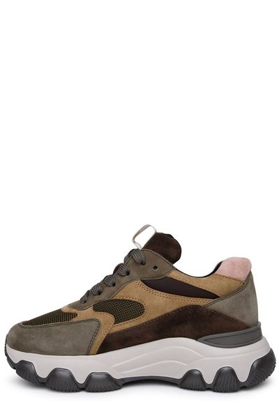 Hogan Hyperactive Allacciato - Women's FW23 Sneakers in Multicolor