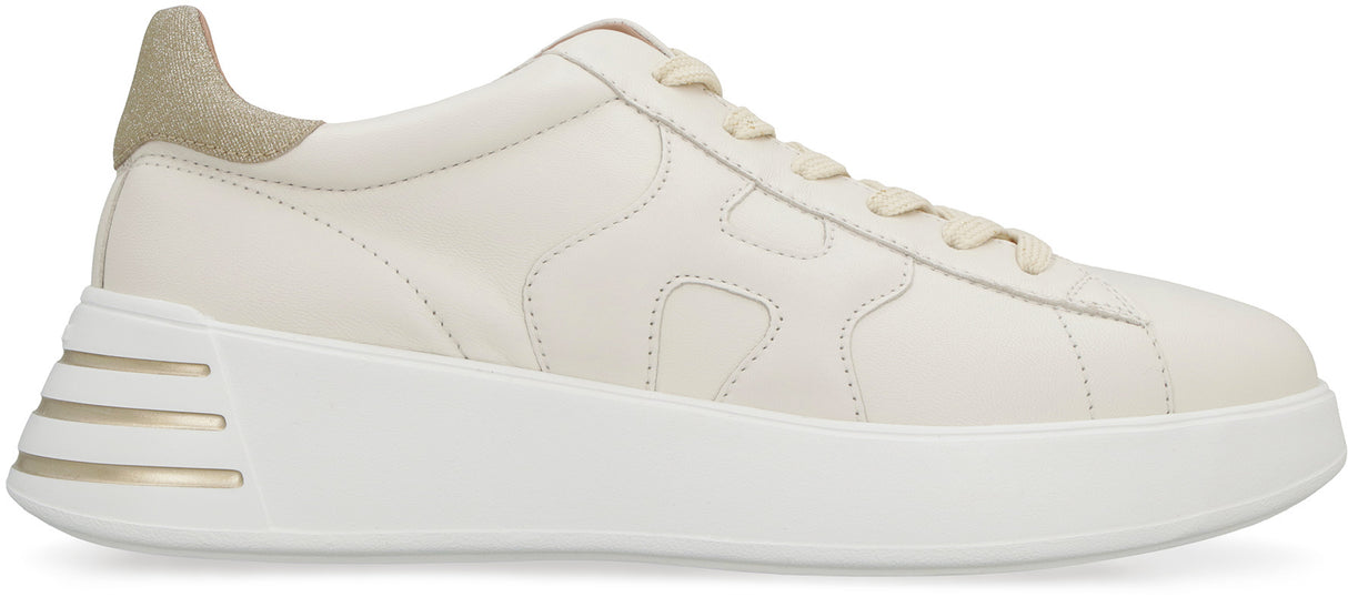 HOGAN White Leather Sneakers for Women - SS24 Collection