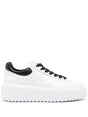 HOGAN Striped Elegance Leather Sneakers