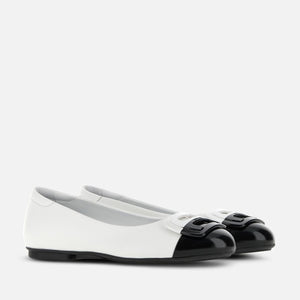 HOGAN Bicolor Ballerina Flats for Women - SS24 Collection