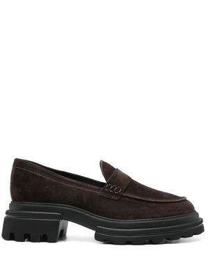 HOGAN Suede Loafers for Women