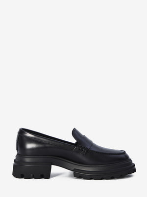 HOGAN Luxurious Leather Loafers for Women - FW24 Collection