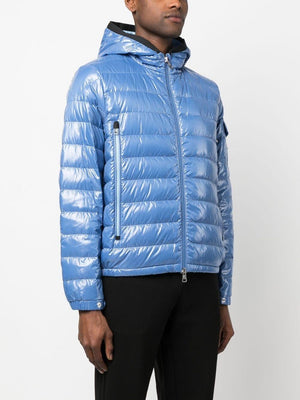 MONCLER Men's 23FW Bubble Jacket in Navy Blue