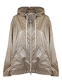 MONCLER Metallic Mini Jacket for Women - SS23 Collection