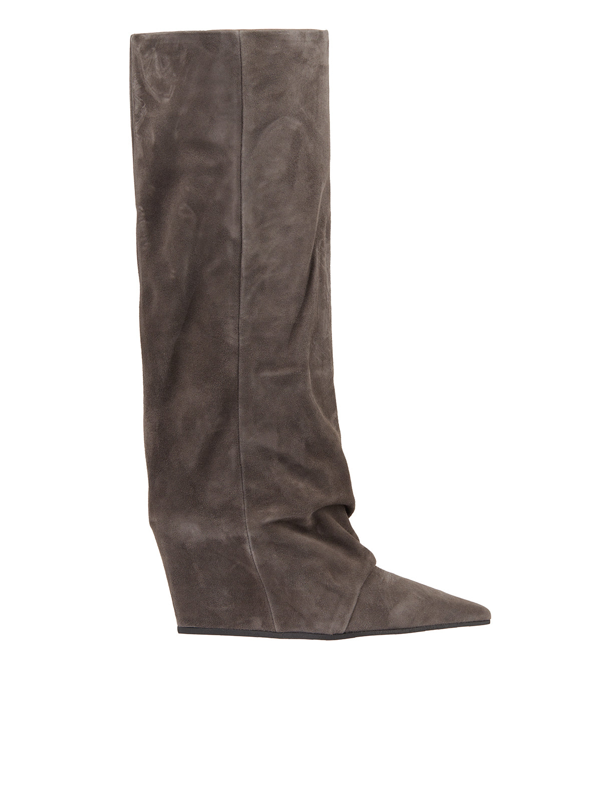 VIC MATIE' Chic Chamois Leather Boots for Women - Fall 2024 Collection