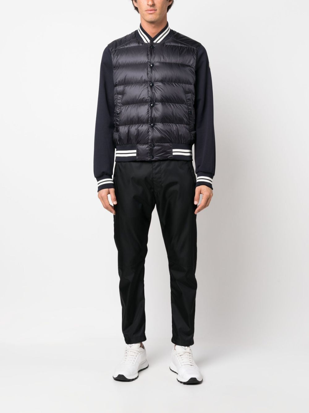 MONCLER Men's 23FW Bomber Jacket - Blue