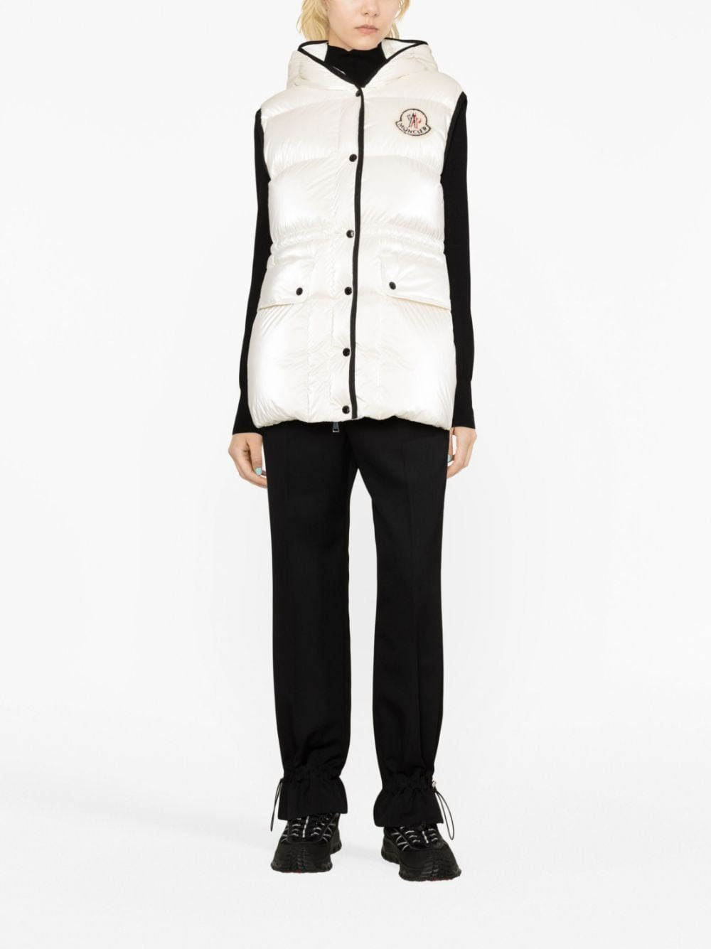 FW23 Women's Hera Vest in Color 030 - High-Quality Outerwear by Moncler