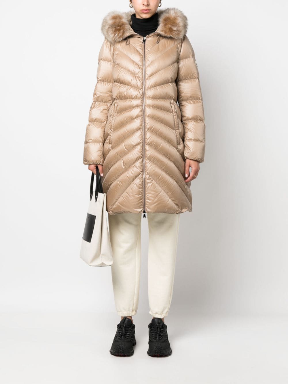 MONCLER Luxurious Long Jacket for Women - FW23 Collection