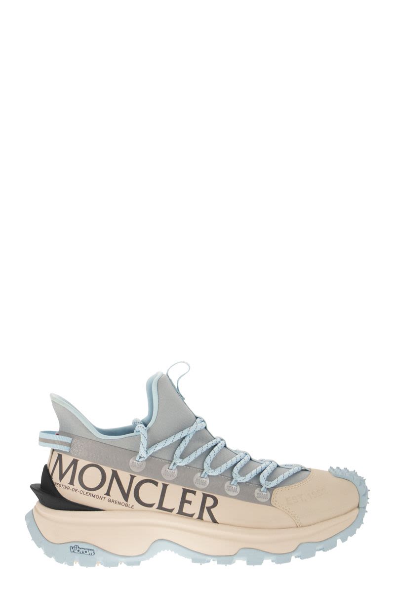 MONCLER Light Blue/Beige Trailgrip Lite 2 Sneakers for Women - FW23