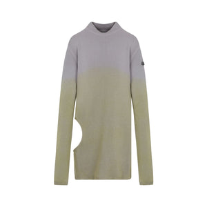 MONCLER RICK OWENS Subhuman Cashmere Sweatshirt for Women - GREY