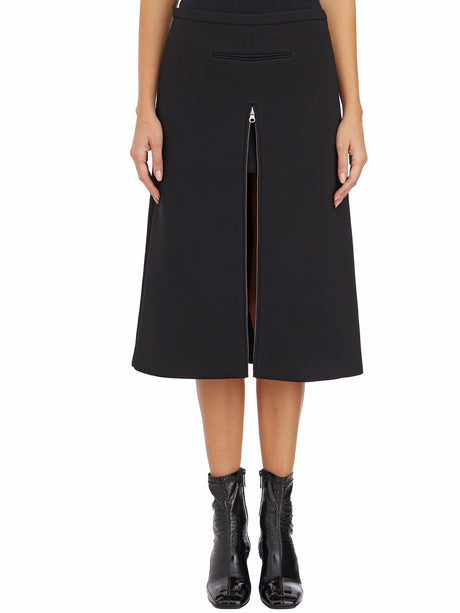 COURREGÈS Tailored Heritage Midi Skirt - Size 36