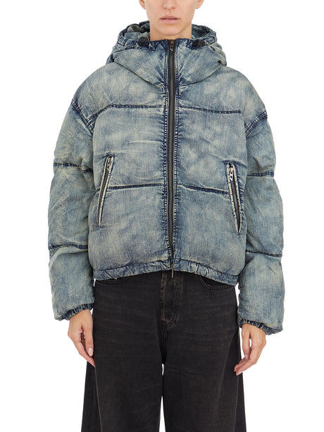 DIESEL Waves Padded Hooded Jacket for Women