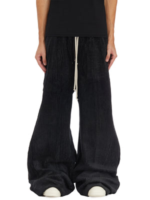 DRKSHDW Wide Leg Velour Trousers - Size M