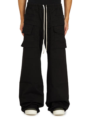 DRKSHDW Men's Wide Cargo Drawstring Pants - Size M