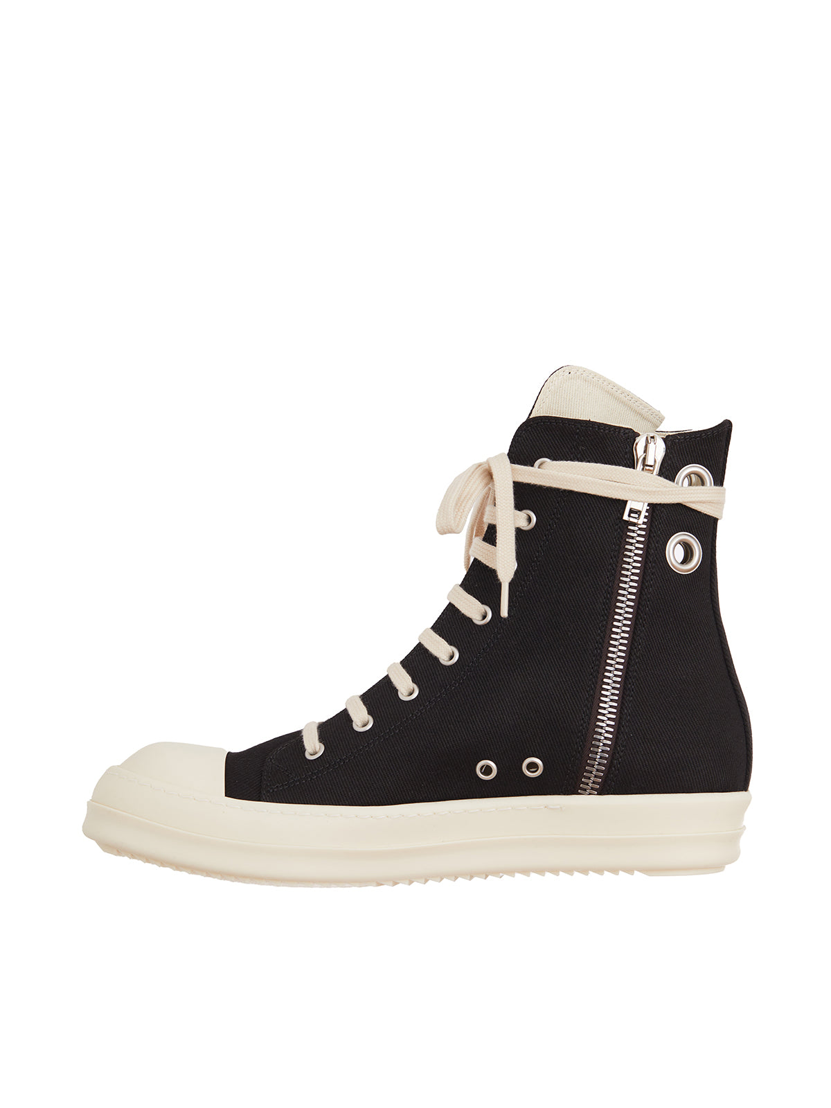 DRKSHDW Men's High-Top Denim Sneakers