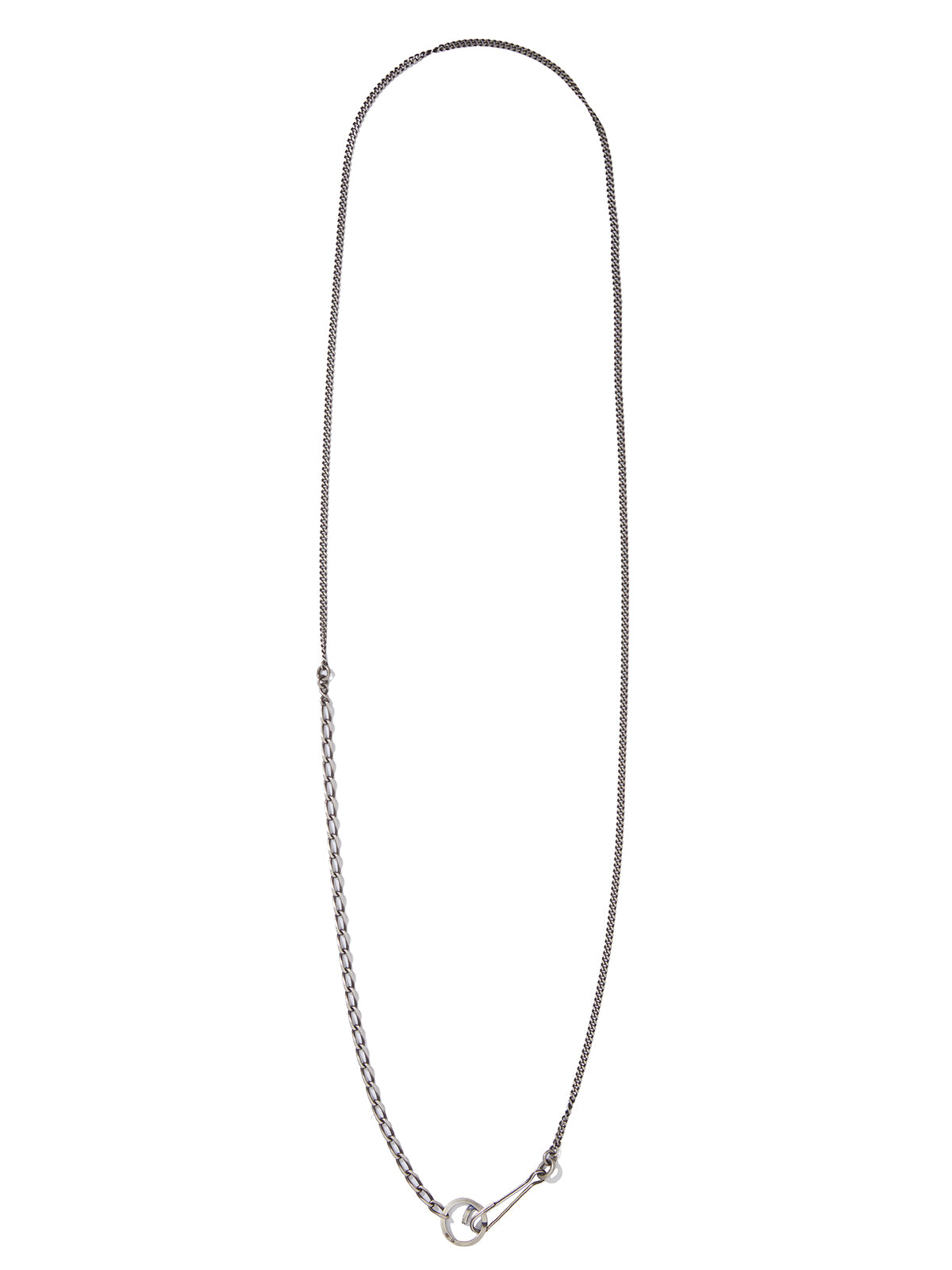 WERKSTATT:MUNCHEN Silver Body Chain for Men