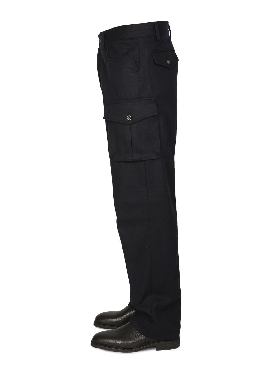 LARDINI Classic Cargo Pants for Men - Perfect for Fall 2024