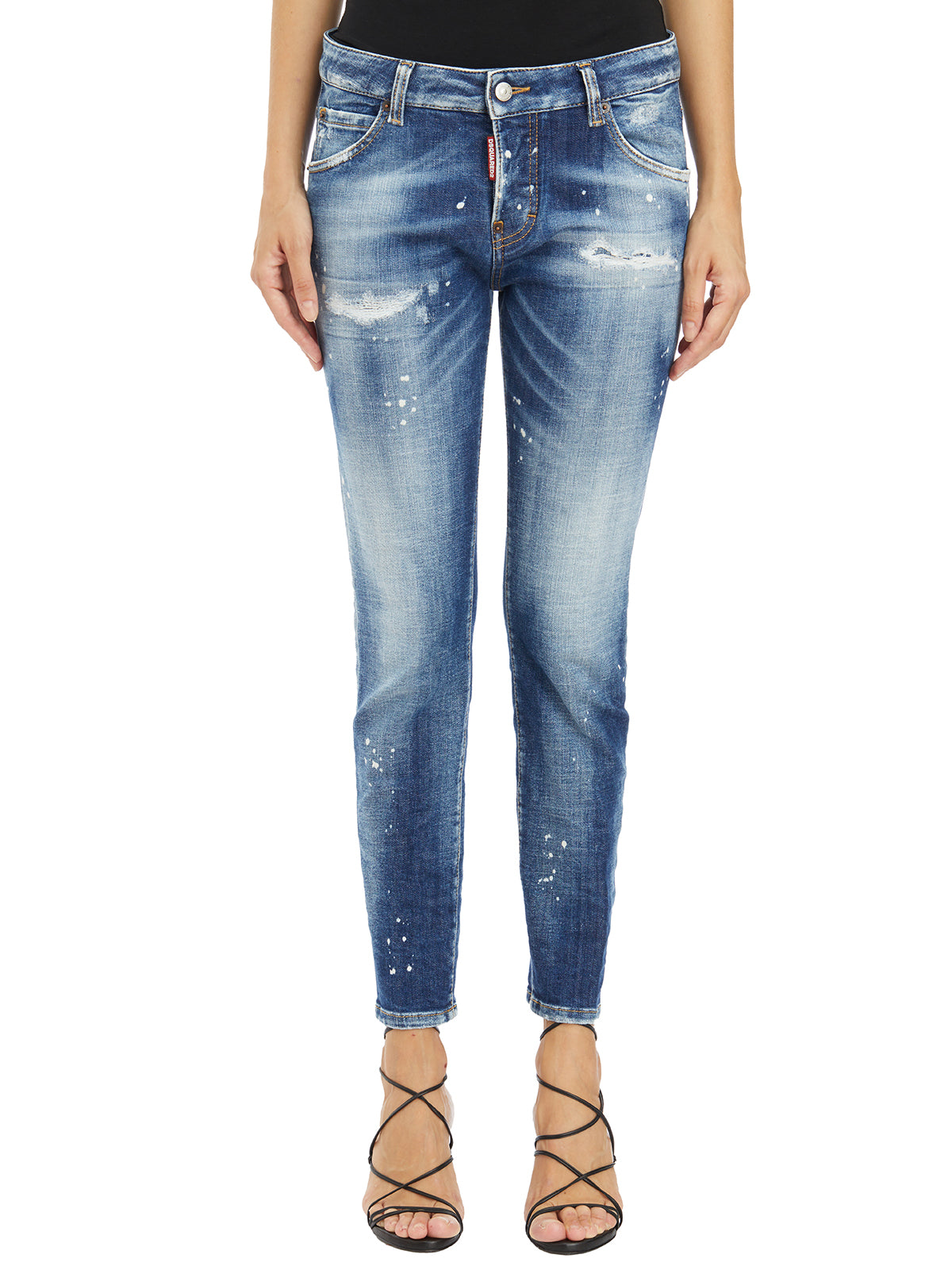 DSQUARED2 Chic Light Blue Denim Jeans