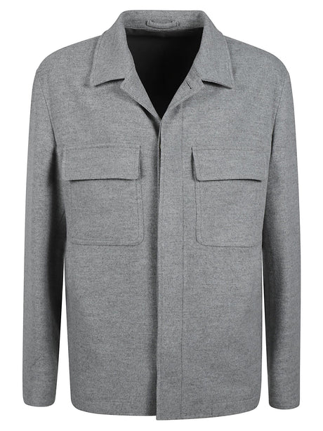 LARDINI Stylish Wool Blend Jacket for Men - FW24 Collection