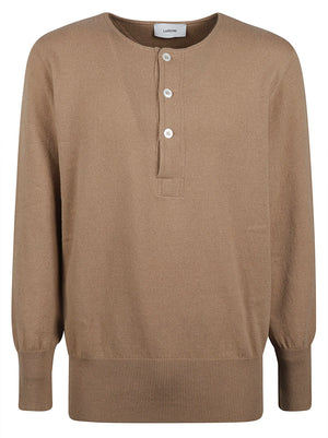 LARDINI Luxurious Pure Wool Sweater for Men - Perfect for Fall/Winter 2024