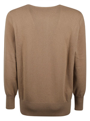 LARDINI Luxurious Pure Wool Sweater for Men - Perfect for Fall/Winter 2024