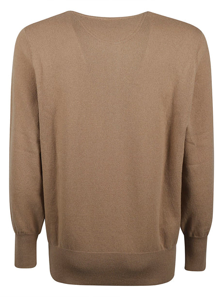 LARDINI Luxurious Pure Wool Sweater for Men - Perfect for Fall/Winter 2024