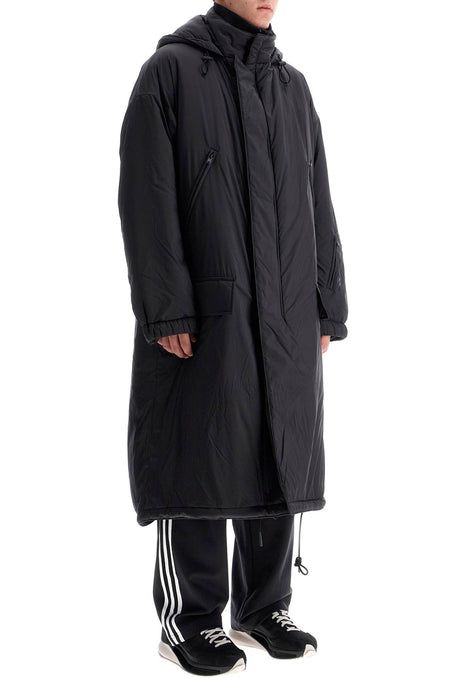 Y-3 Long Padded Nylon Parka Jacket