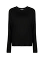 JIL SANDER Classic Long Sleeve Crewneck T-Shirt for Women