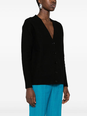 JIL SANDER Black Knit Sweater for Women - 24FW Collection