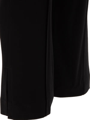 JIL SANDER Elegant Wide-Leg High-Rise Trousers