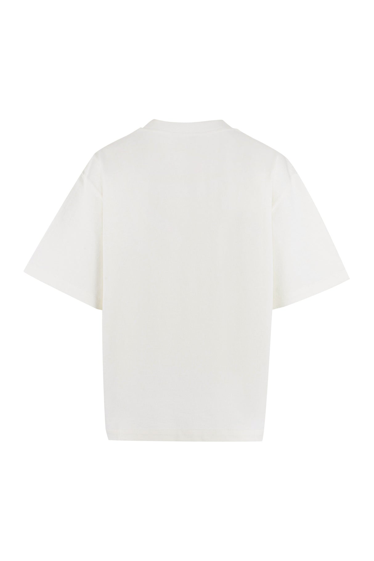 JIL SANDER Classic White Cotton Tee