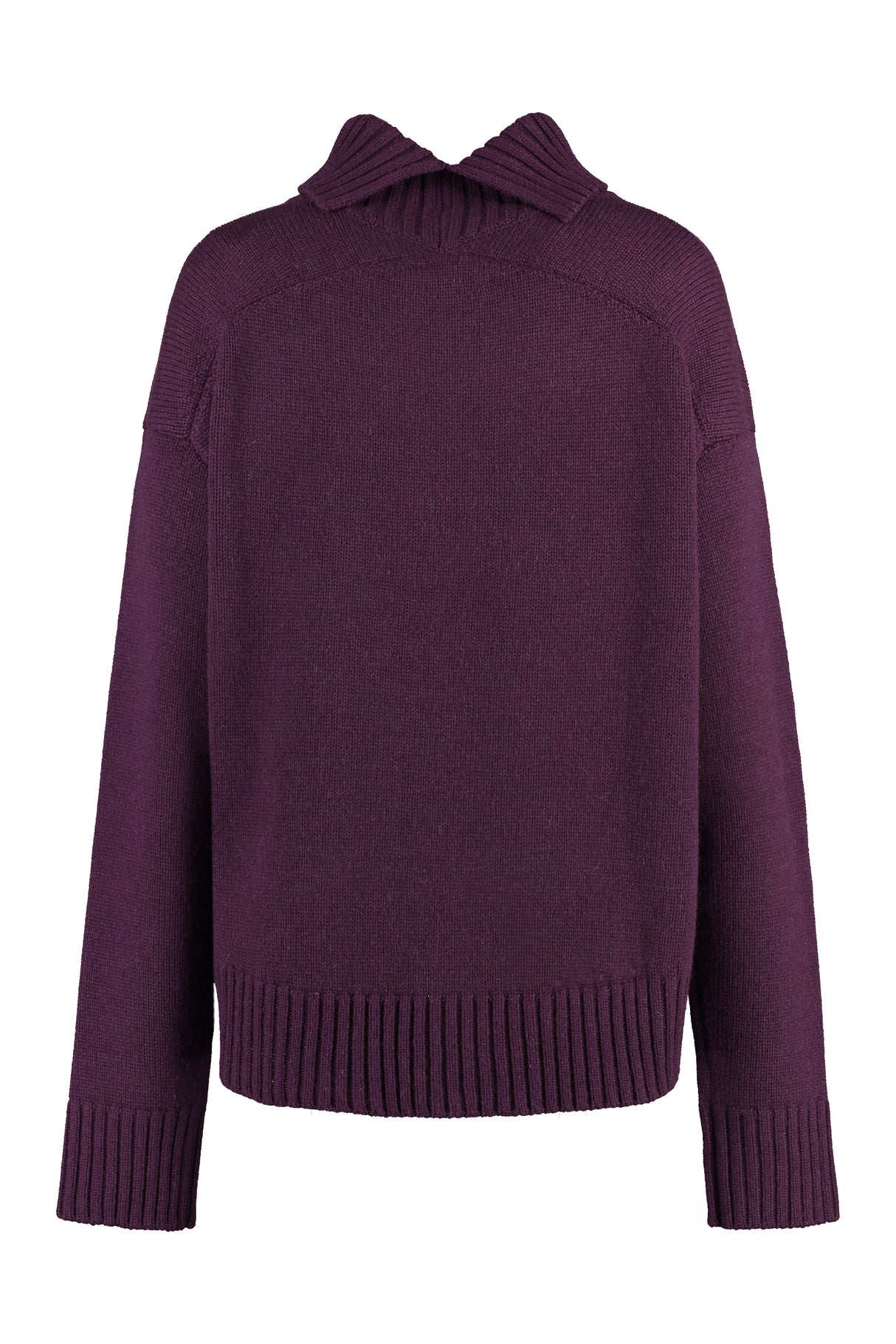 JIL SANDER Luxurious Purple Cashmere Sweater for Women