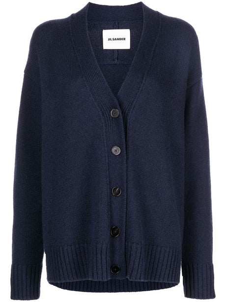 JIL SANDER Cashmere Cardigan for Women - Staple Piece for FW24