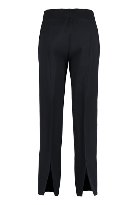 JIL SANDER Wool Cropped Trousers for Women