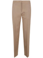 JIL SANDER Slightly Cropped Tailored Pants - Women's Mini Fit