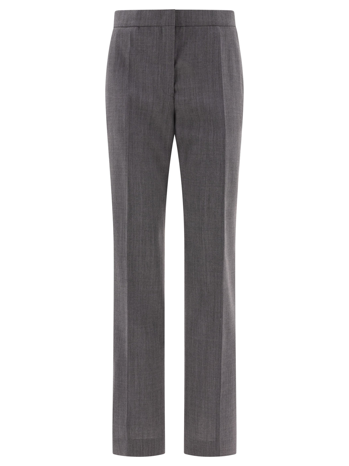 JIL SANDER Tailored Trousers with Centre-Back Slit - Regular Fit, Mid Rise