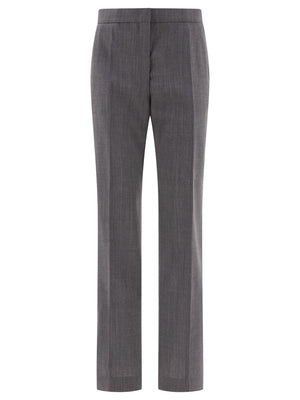 JIL SANDER Tailored Trousers with Centre-Back Slit - Regular Fit, Mid Rise