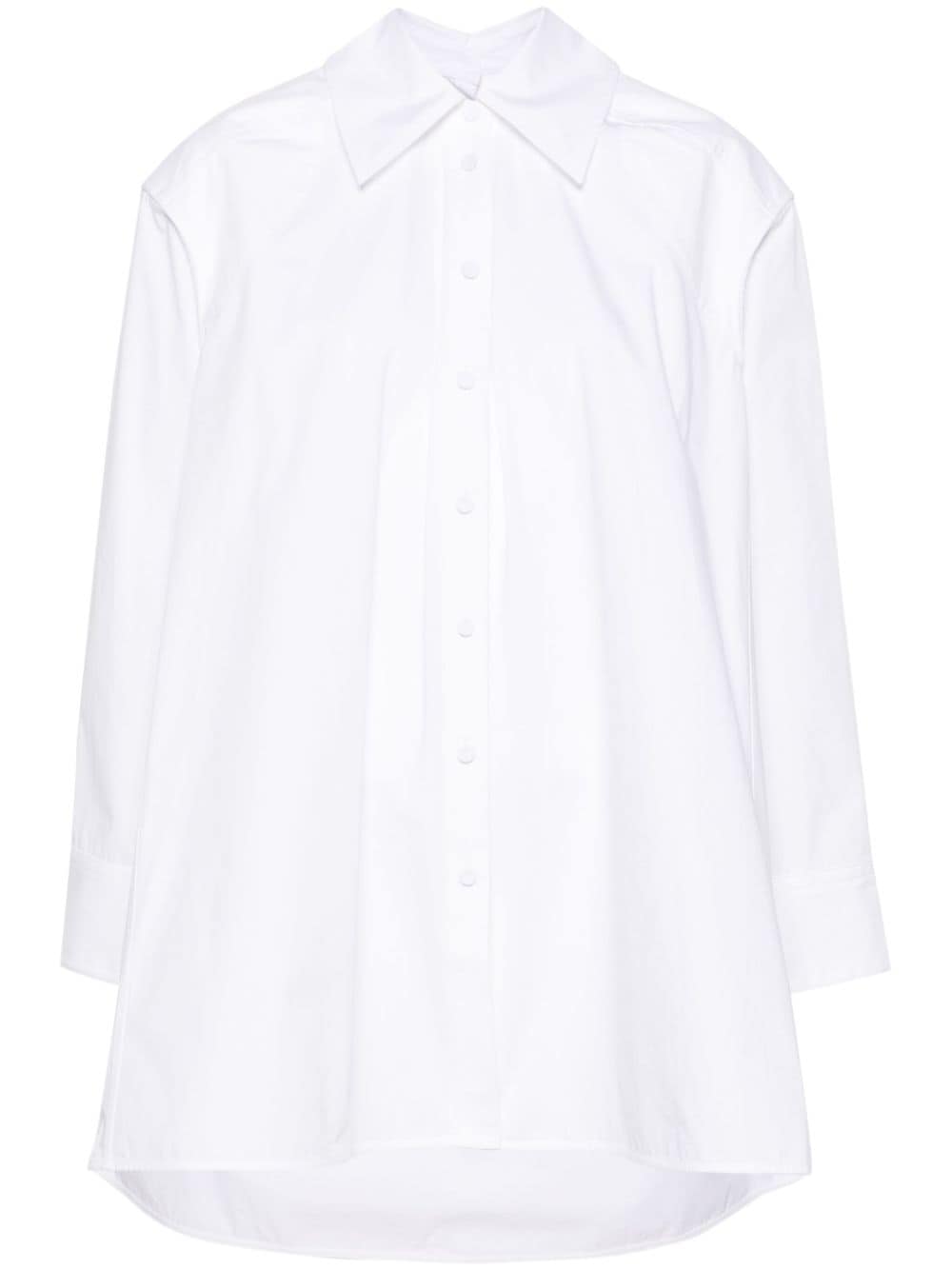 JIL SANDER White Cotton Poplin Shirt for Women - Season SS24