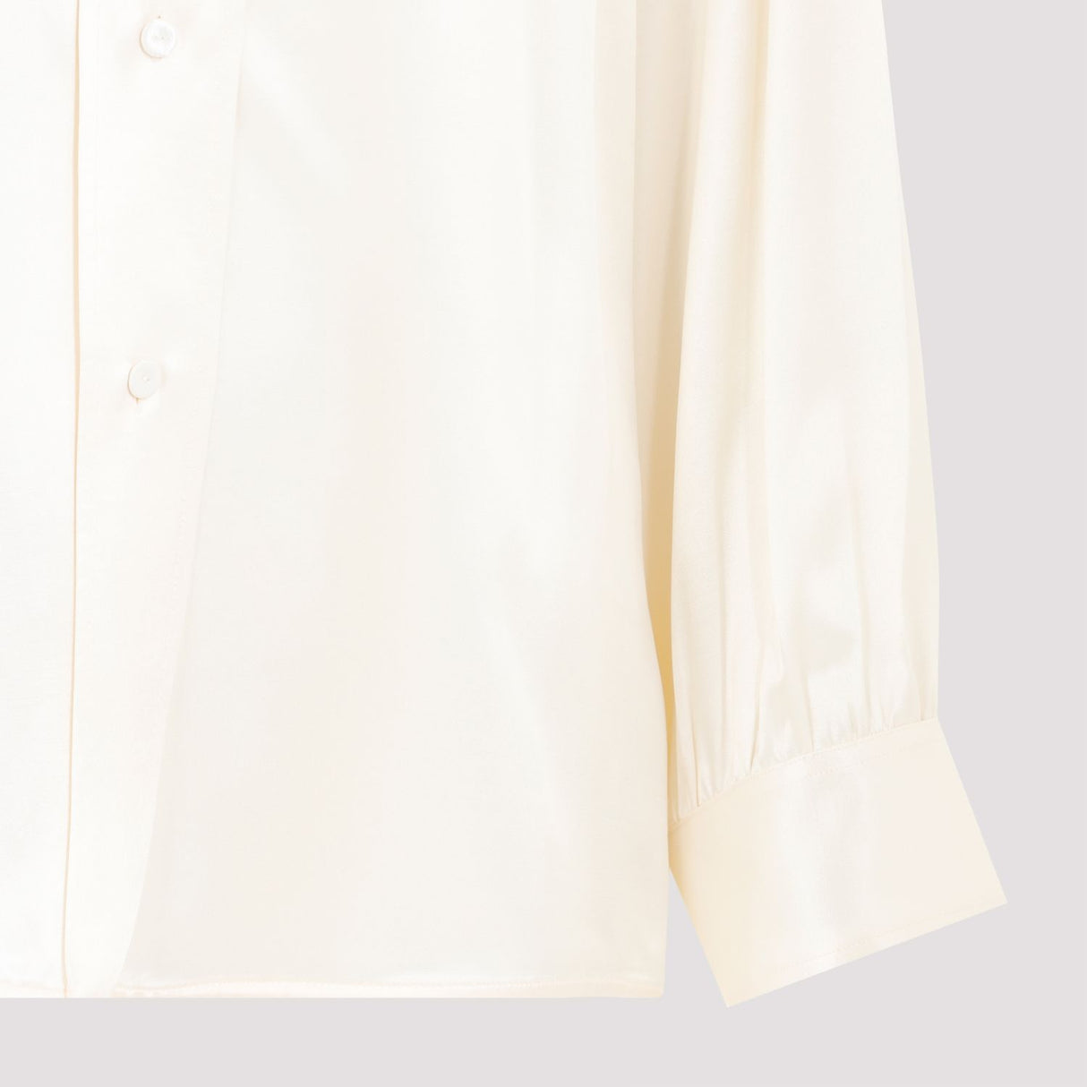 JIL SANDER Beige Viscose Shirt for Women - SS24 Collection