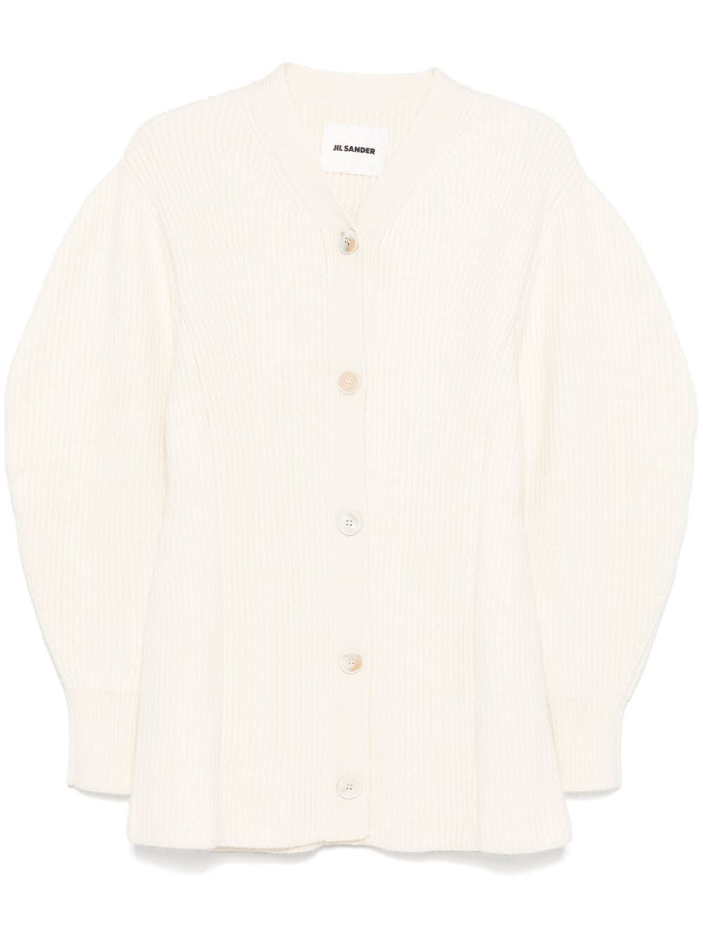 JIL SANDER Women's Long Sleeve V-Neck Cardigan