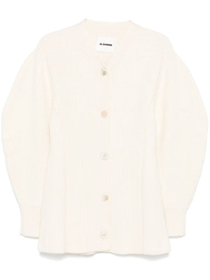 JIL SANDER Women's Long Sleeve V-Neck Cardigan