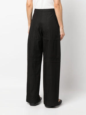 JIL SANDER Black Cargo Pants for Women - SS23 Collection