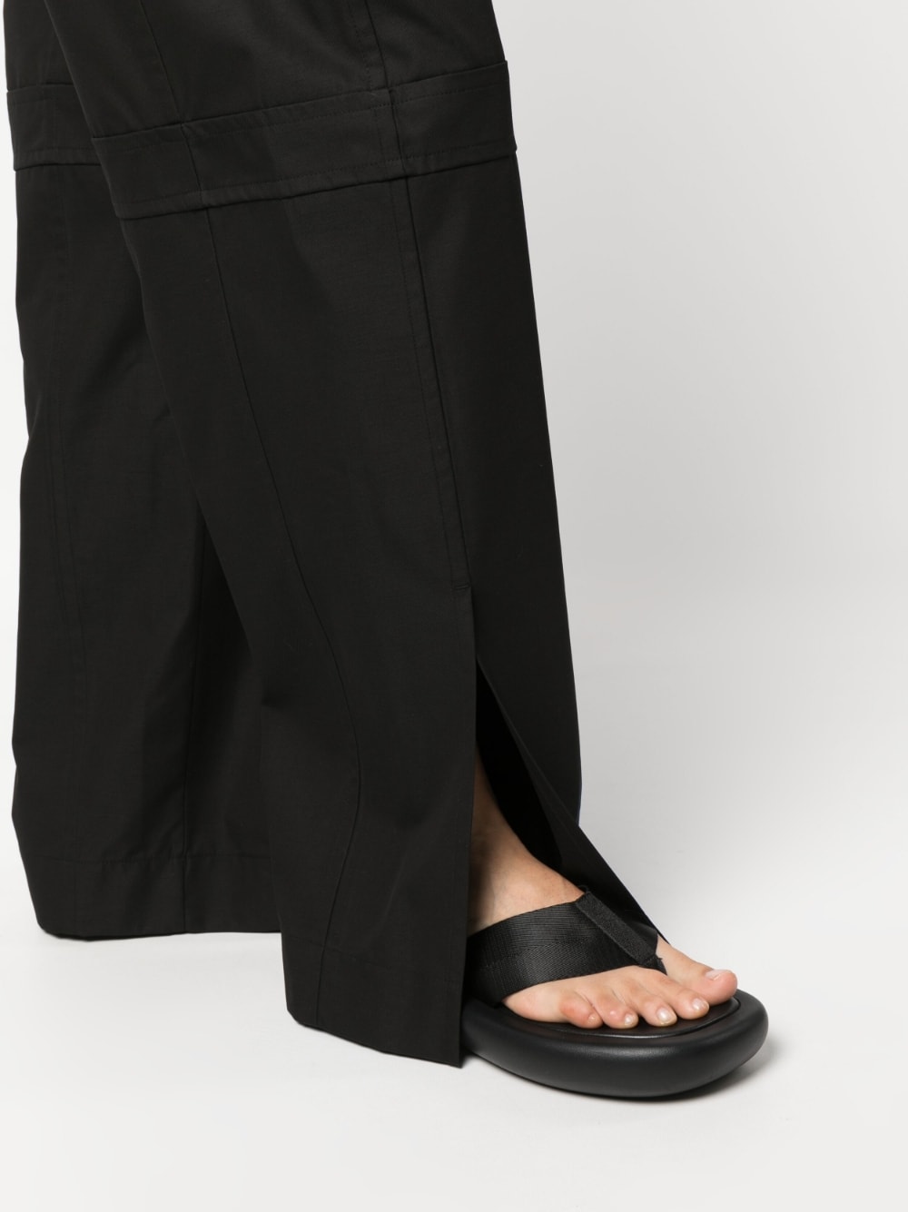 JIL SANDER Black Cargo Pants for Women - SS23 Collection